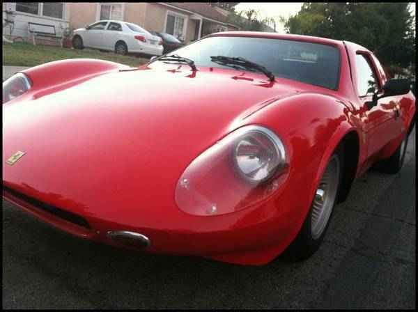 1968 Replica/Kit Makes Kelmark GT (Red/Tan)