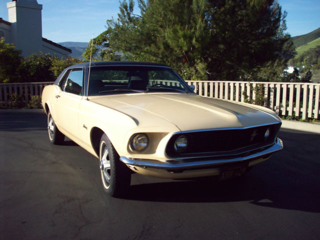 1969 Ford Mustang (Meadowlark Yellow/Black Vinyl and Black Kiwi Vinyl)