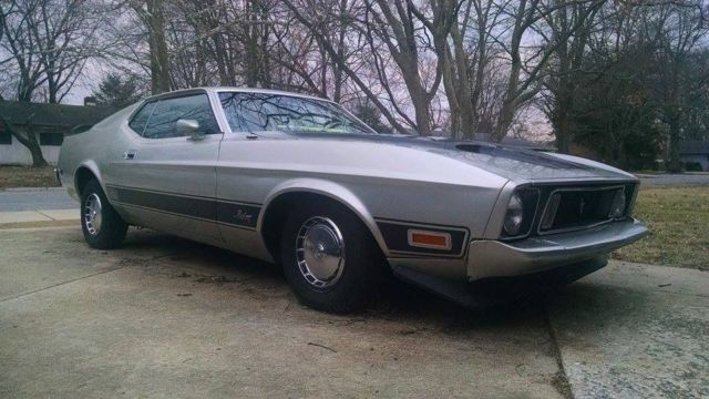 1973 Ford Mustang (Silver/Black)