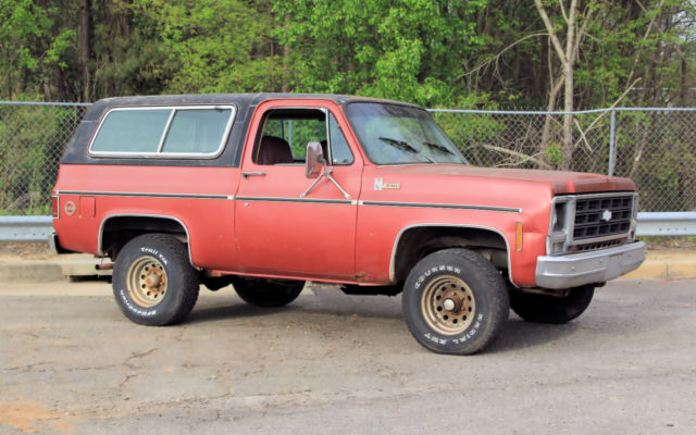 1979 Chevrolet Blazer (Red/Red)