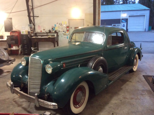 1936 Cadillac Fleetwood (Green/Green)