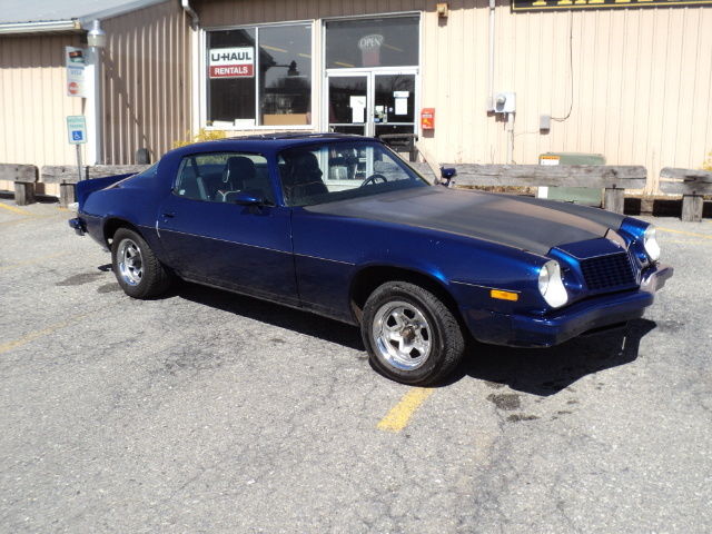 Seller Of Classic Cars 1976 Chevrolet Camaro Deep Blue Black And Tan