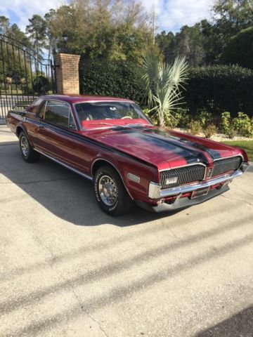 1968 Mercury Cougar (Red/Red)