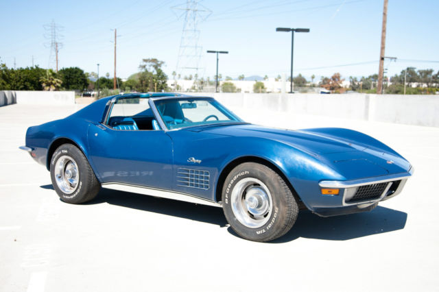 1970 Chevrolet Corvette (Blue/Blue)