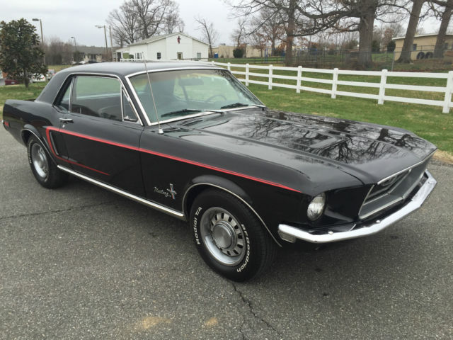 1968 Ford Mustang (Black/Black)