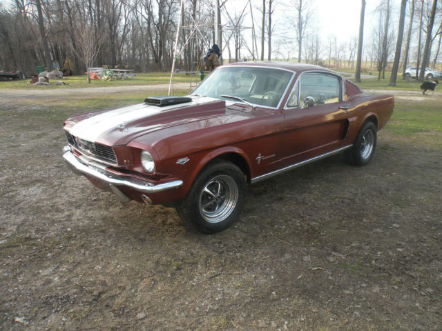 1966 Ford Mustang (Orange/EMBER GLOW METALLIC)