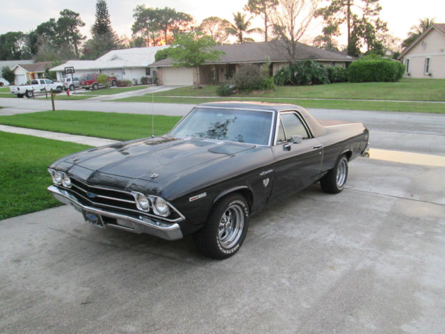 1969 Chevrolet El Camino (Black/Black)