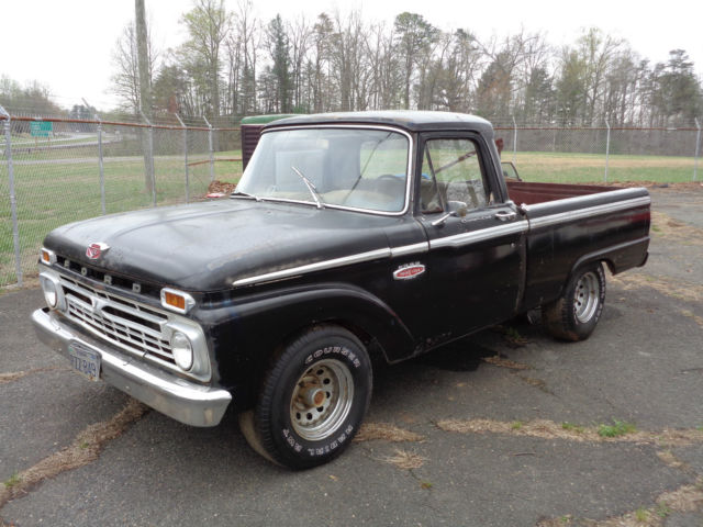 1966 Ford F-100 (BLACK/Tan)