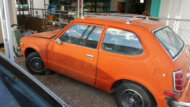 1975 Honda Civic (Orange/Black)