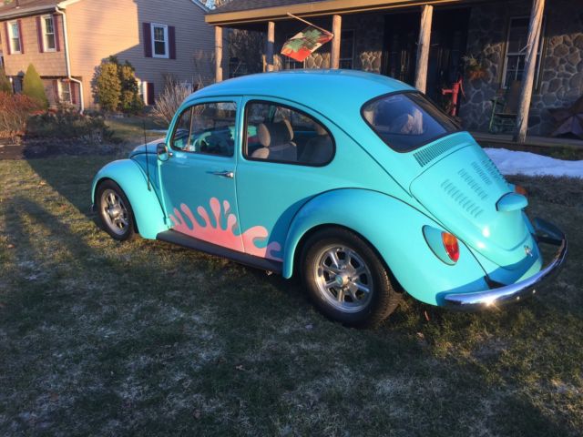 1967 Volkswagen Beetle - Classic (Blue/gray pink)