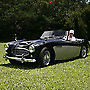 1960 Austin Healey 3000 (Black over Light silver/Red)