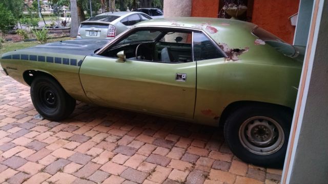 1970 Plymouth Barracuda (Green/Black)
