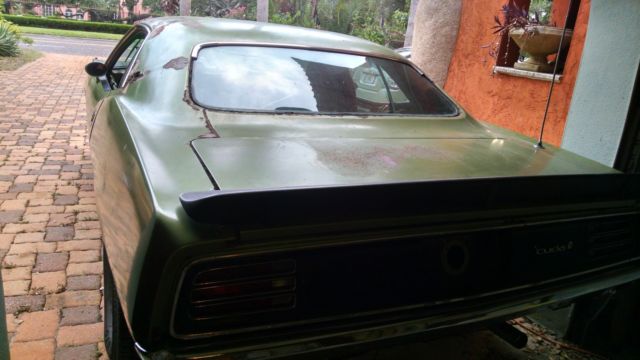 1970 Plymouth Barracuda (Green/Black)