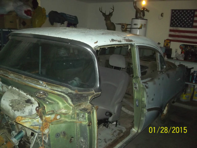 1954 Buick Roadmaster (needs paint/ was a Green/needs interior work done)