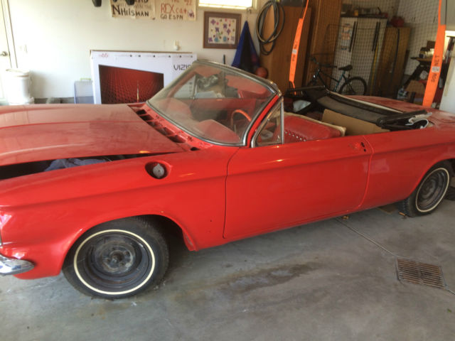 1962 Chevrolet Corvair (Red/Red)