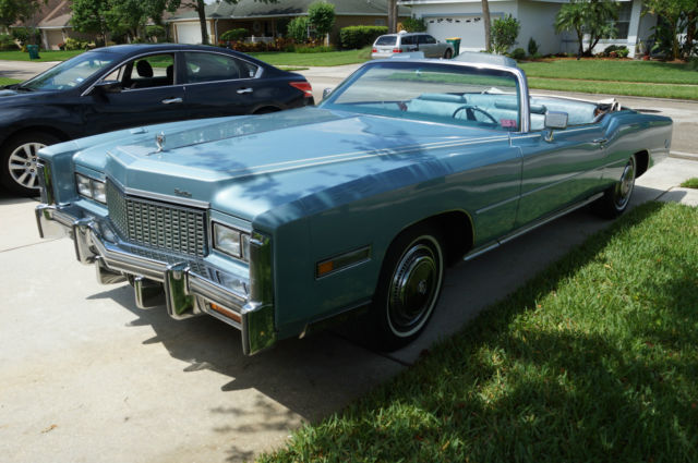1976 Cadillac Eldorado (Blue/Blue)