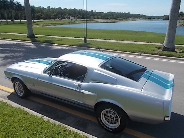 1967 Ford Mustang (Silver/BLUE 2 TONE)