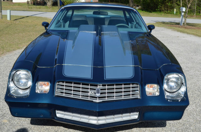 Seller Of Classic Cars 1979 Chevrolet Camaro Blue Black Gray