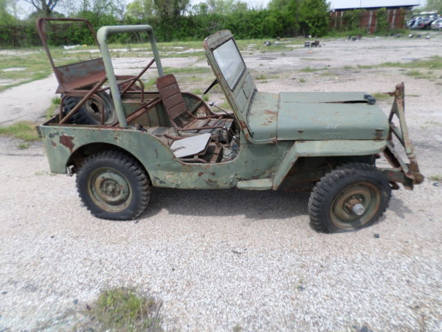 1951 Willys JEEP (Green/Green)