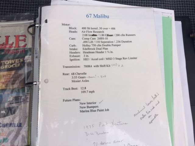 1967 Chevrolet Chevelle (Yellow/Black)