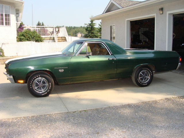1970 Chevrolet El Camino (Green/Tan)