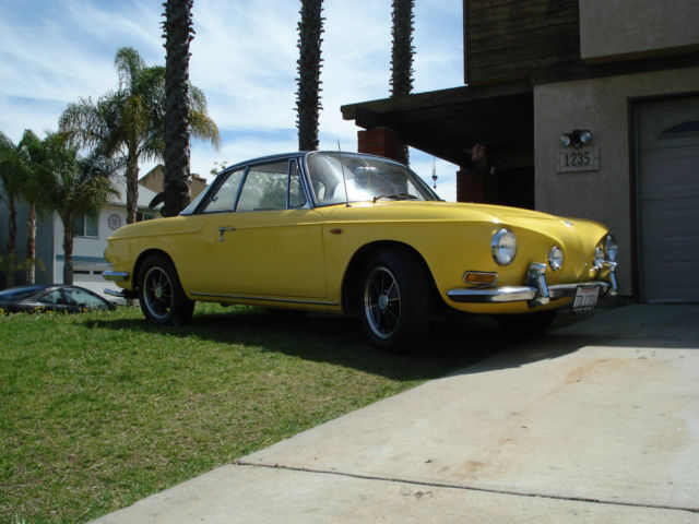 1964 Volkswagen Karmann Ghia (Black/Black)