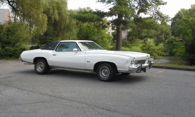 1973 Chevrolet Monte Carlo (White/White)