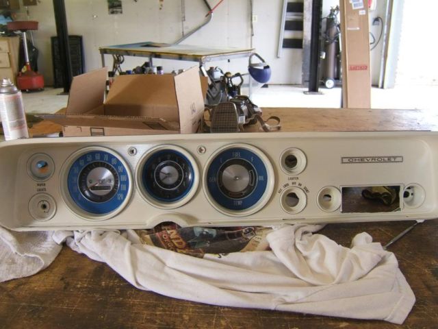 1964 Chevrolet El Camino (Blue & Beige/2 tone blue & beige)