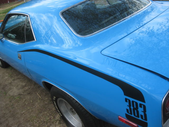 1973 Plymouth Barracuda (Blue/Black)