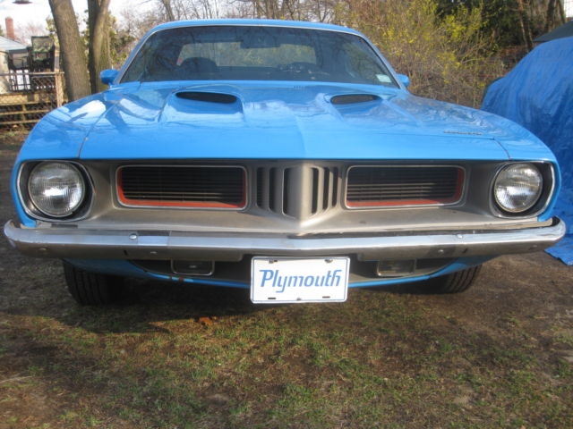 1973 Plymouth Barracuda (Blue/Black)