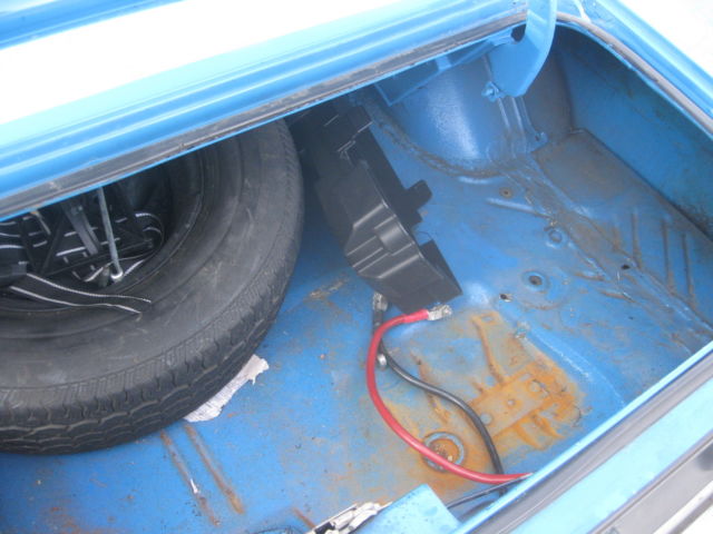 1973 Plymouth Barracuda (Blue/Black)