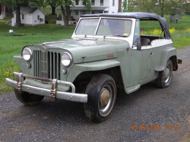 1948 Willys 442 (Green/Black)