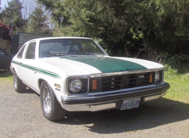 1975 Chevrolet Nova (White/Black)