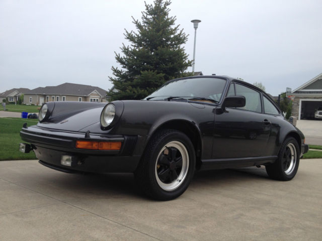 1979 Porsche 911 (Original Black Metallic/Original Saddle Tan Leather)