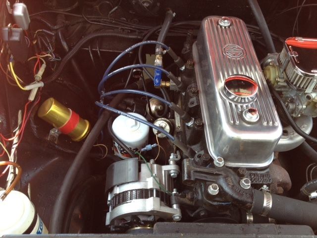 1971 MG MGB (Red/Black)