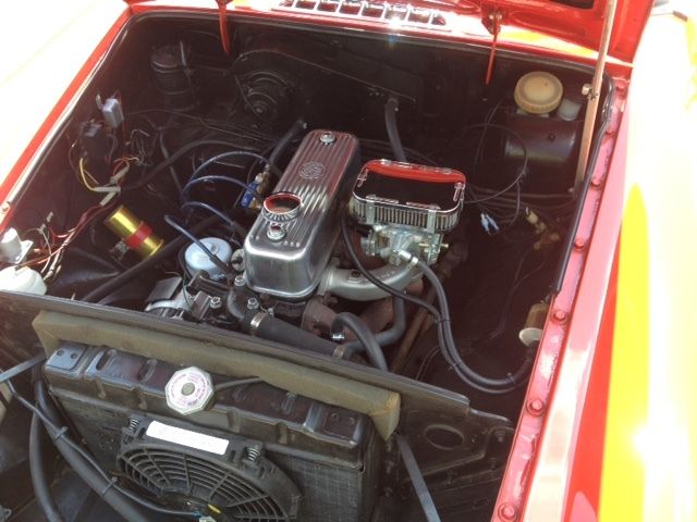 1971 MG MGB (Red/Black)