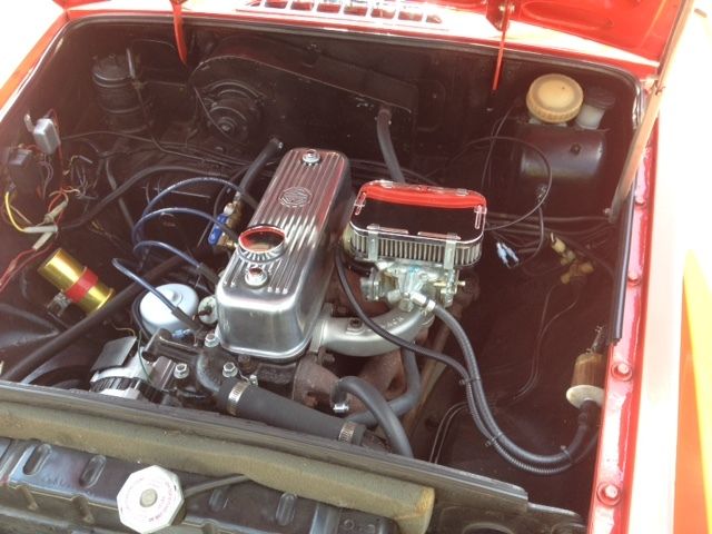 1971 MG MGB (Red/Black)