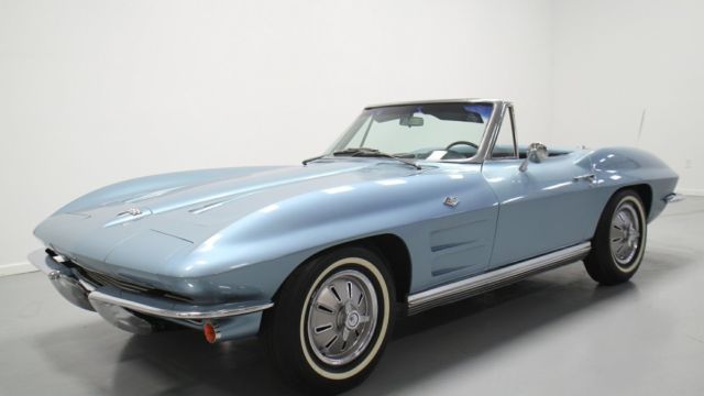 1964 Chevrolet Corvette (Silver Blue Code 912/Daytona Blue  code 490BB)