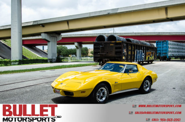 1976 Chevrolet Corvette (Yellow/Black)
