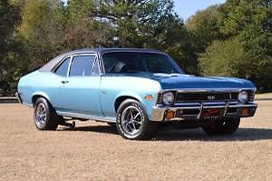 1972 Chevrolet Nova (Ascot Blue/Black)
