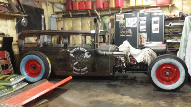 1931 Ford Model A (Rust/Diamond Plate)