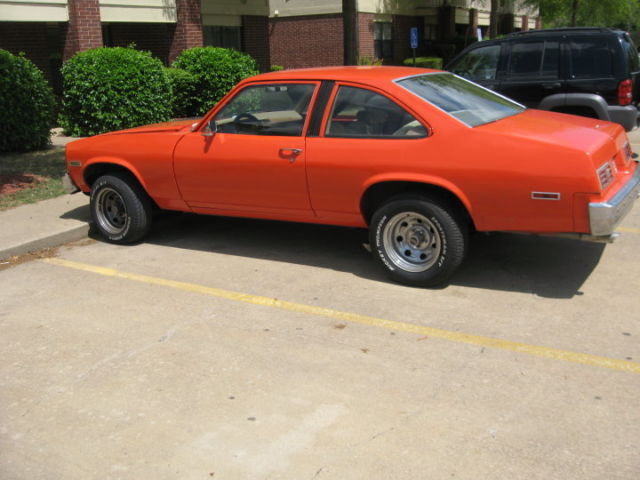 1976 Chevrolet Nova (Orange/BLACK AND TAN)