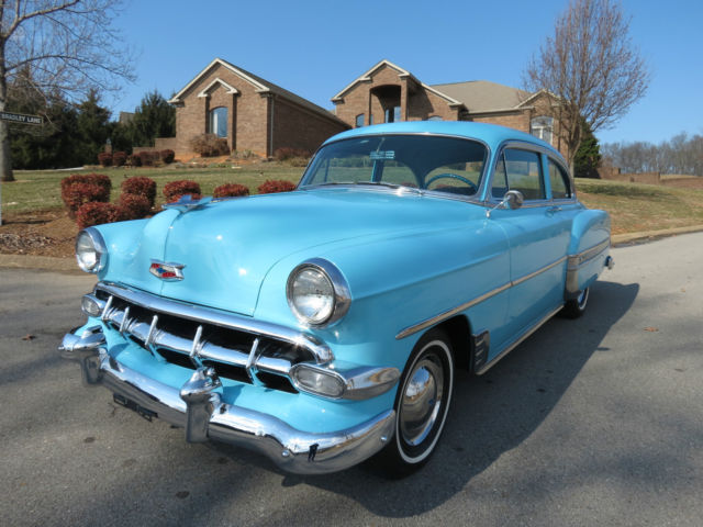 1954 Chevrolet Bel Air/150/210 (Blue/Blue)