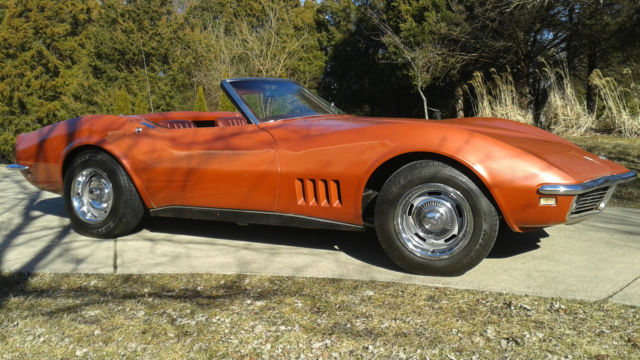 1968 Chevrolet Corvette (Corvette Bronze/Dark Orange)