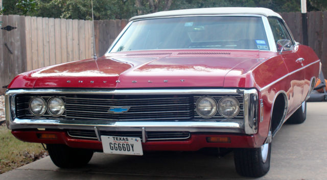 1969 Chevrolet Impala (Red/Black)