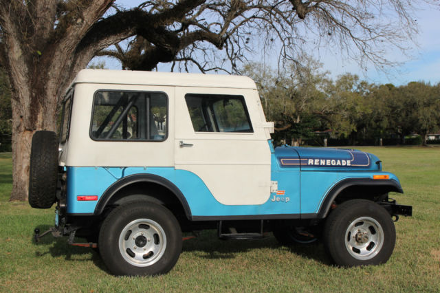 1975 Jeep CJ (Blue/Blue)
