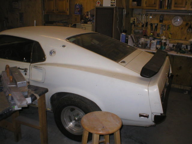 1969 Ford Mustang (Silver Jade/Black)