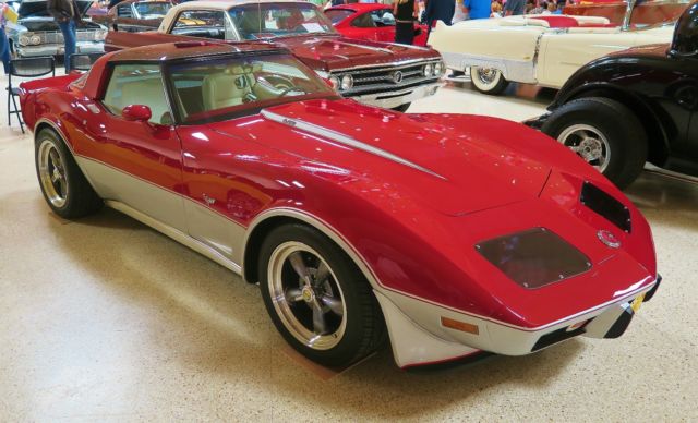 1979 Chevrolet Corvette (Red/Silver/Oyster Leather)