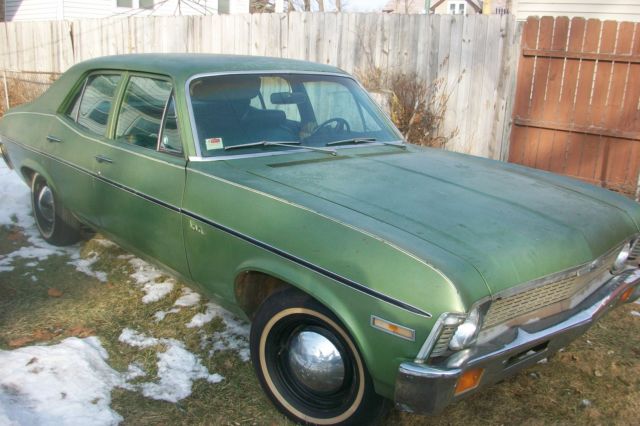 1972 Chevrolet Nova (Green/Green)