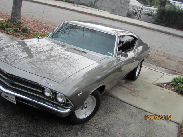 1969 Chevrolet Chevelle (puter grey, acrylic lacqer, and clear coats/Black)